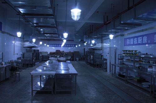 9、泸技校烹饪班实操场地剪影2